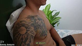 Stepdad Shower Stroke Ends in My Blowjob