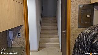 Stepdad Shower Stroke Ends in My Blowjob