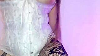 mexican stepmom's giant cameltoe double vaginal for stepson?