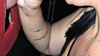 Pounds Naughty Brazilian MILF Wife in Gloryhole Booth Before Meek Cuckold