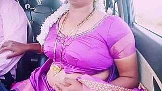 Indian Saree Housewife Car Sex Dirty Talk With Driver Romance