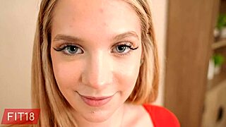 Fit18 - Becky Summer's 103lbs Leotard Creampie Fuck!