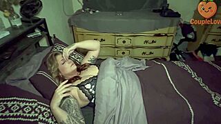 Stepmom you sharing bed with me while guests sleep here