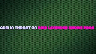 princess milf gags on huge cock facefuck until belly bulges with cum