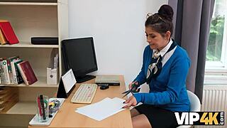 vip4k. bookworm milf cougar fucks nerd boy hardcore natural tits