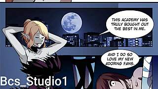 Vampire Transforms Into Sexy Big Tits Girlfriend Riding Hard