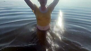 Stepsis Beach Tease Cabin Play Explodes Rough Home Sex