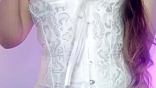 mexican stepmom's giant cameltoe double vaginal for stepson?