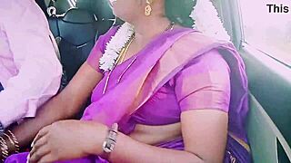 Indian Saree Housewife Car Sex Dirty Talk With Driver Romance