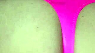 Femboy Dances Wildly in Tight Lingerie Panties