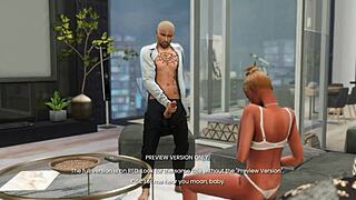 Naughty celebrity 3D hentai babe masturbates wildly preview