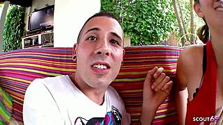 Big Natural Saggy Tits Curvy Girl Pickup First Casting Fuck Titjob Cumshot