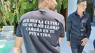 BTS Foursome: Blonde MILF and Curvy Latina Swap Partners Poolside—Part 1