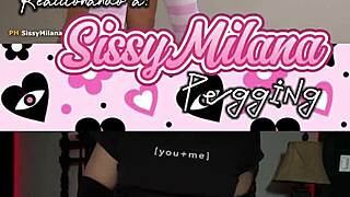 she pegs him bent over with dirty talk, squirting in total femdom humiliation...