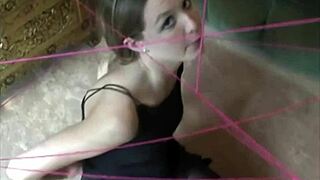 Dagfs Shaved Teen Masturbates Pantyhose Toys Naked