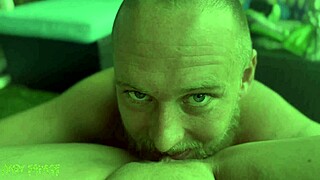 WOW! Blue-Eyed Babe's Pussy Eaten to Orgasm in Female POV!
