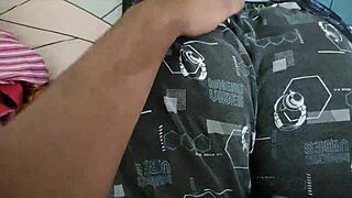 horny indian housewife ass played fingered dirty talk bed