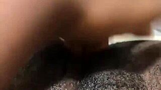 Homemade Ebony Babe Plays Wet Pussy Solo