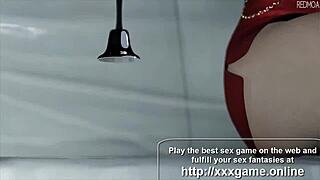 i swallow multiple cum loads from scarlett cgi's hot blowjob