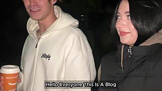 Neighbor Teen Swallows Stranger's Cum After Street BJ