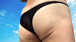 Sexy Bikini Waves Handjob Masturbation Secretgakuen Outdoor Beach