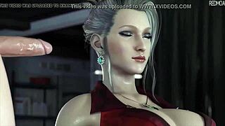 i swallow multiple cum loads from scarlett cgi's hot blowjob