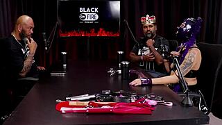 as regras do bdsm viram fetiche louco com chibatada de madame agatha e jeff neg�o!