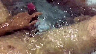 i adore sucking my big cock in the motel bathtub morena style