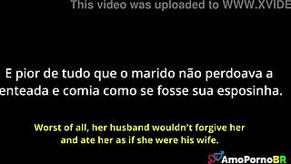 Brazilian Brunette Teen Fucked By Daddy In Ass Cumshot