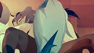 Watch Annonxi's futanari big cocks and tits dominate full compilation.