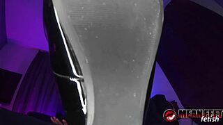 Busty Cassandra Cain Orders Toe Sucking In Heels And Lingerie