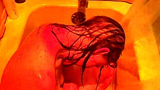 she gagged on stranger deepthroat with golden shower piss