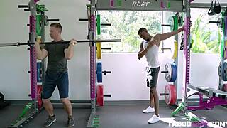 Cory Chase Cheats Gym Big Black Cock Ride