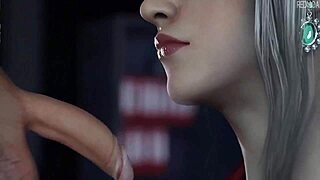 i swallow multiple cum loads from scarlett cgi's hot blowjob
