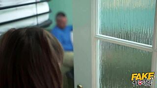 Guy Pounds Tiny 18+ Girlfriend In Hostel As Boyfriend Cries!