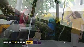 brazzers hailey rose double teamed hollywood jodie wet threesome