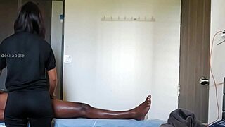 sexy massage turns happy ending cumshot caught on cam