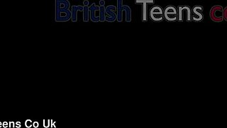 Holy shit, college emo nerd edged to orgasm by two taboo teachers at desk!