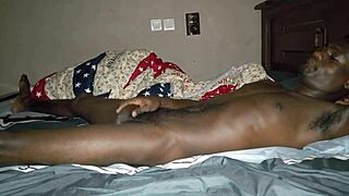 Early Morning Solo Sex Homemade Bed Fun