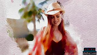WOW, SOUTHERN REDHEAD MILF KRISTAL KITTEN NAKED OUTDOOR WET!
