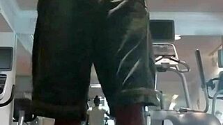 21 Year Old Athletic Dorm Workout Fitness Session