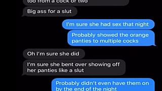 wife sneaks sexts to tease her clueless husband