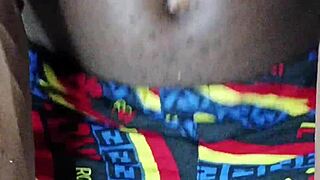 Muscular Black Stud Humps Pillow Hungrily
