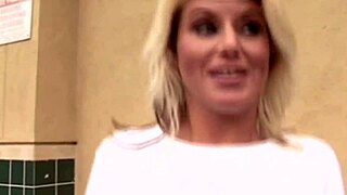Summer Storm milf handjobs monster black cock to facial cumshot solo