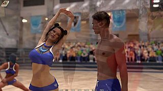 Taboo University 63 Beach Volleyball Big Tits 3D Game