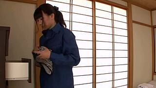 big breasted wife savors forbidden jav cock riding from son's friend