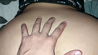 I run into my friend's wife and fuck her doggystyle while he's away, her big tits bouncing wildly