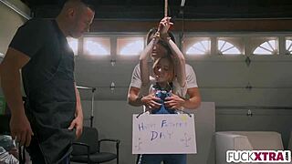 ever wonder what shy teen gives stepdad as a secret gift?