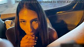 damn this latina squirter babe soaks uber driver with sloppy creampie 😍💦🔥