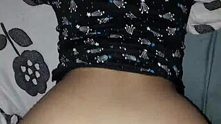 I run into my friend's wife and fuck her doggystyle while he's away, her big tits bouncing wildly